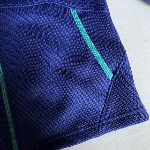 Spyder Kids Full Zip Fleece Jacket Blue Size L 14/16 Warm Ski Layer - Picture 9 of 9